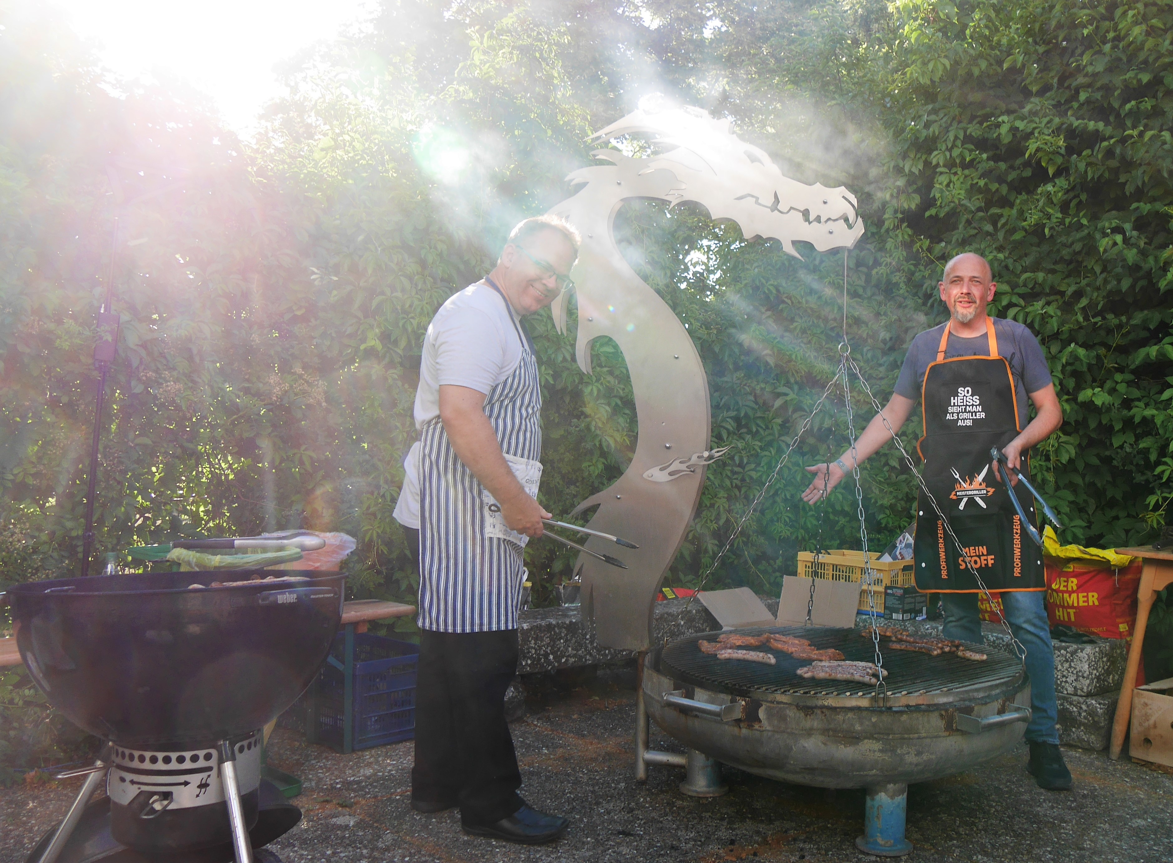 die bewährten Grillmeister